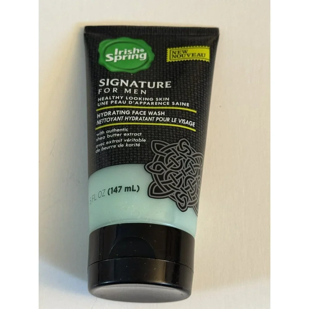 Irish Spring Signature for Men Hydrating Face Wash 5 fl oz HW2